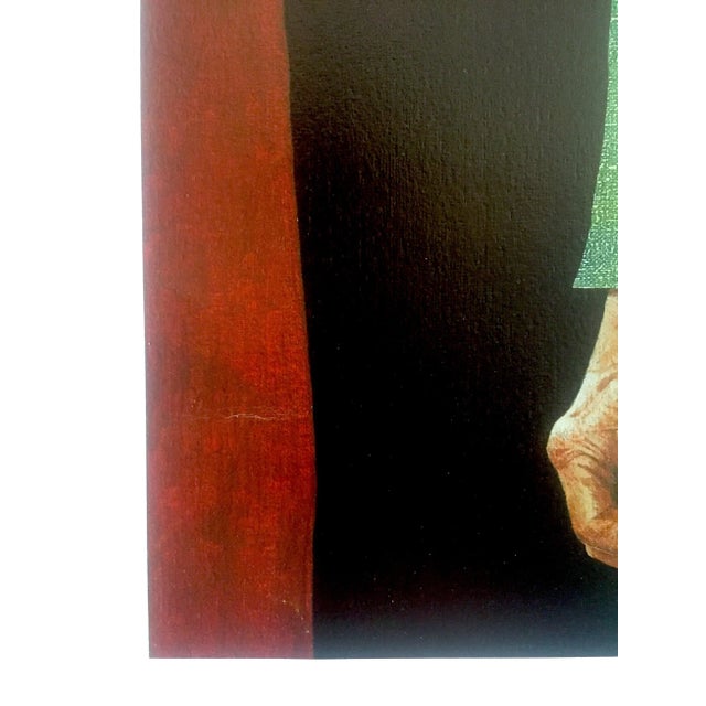 Marilyn Lowe Vintage 1981 Lithograph Print Surrealist Ankrum Gallery Exhibition Poster For Sale - Image 10 of 13