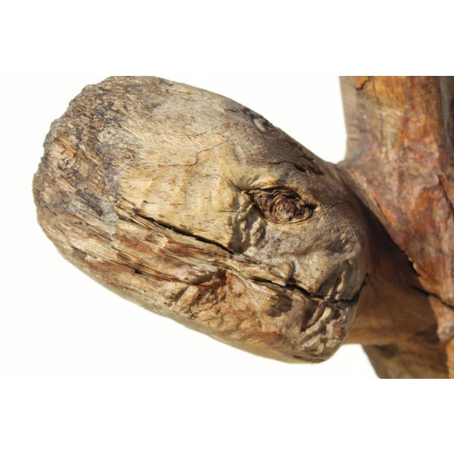 1950s Monumental Figurative Mid Century Driftwood Sculpture For Sale - Image 11 of 12