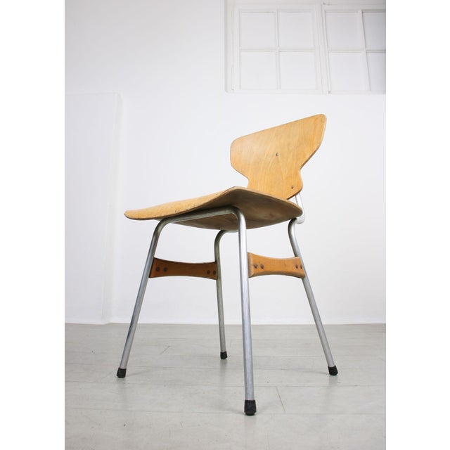 Set of Mid-Century Plywood Desk Chairs by Niko Kralj for Stol Kamnik For Sale - Image 13 of 18