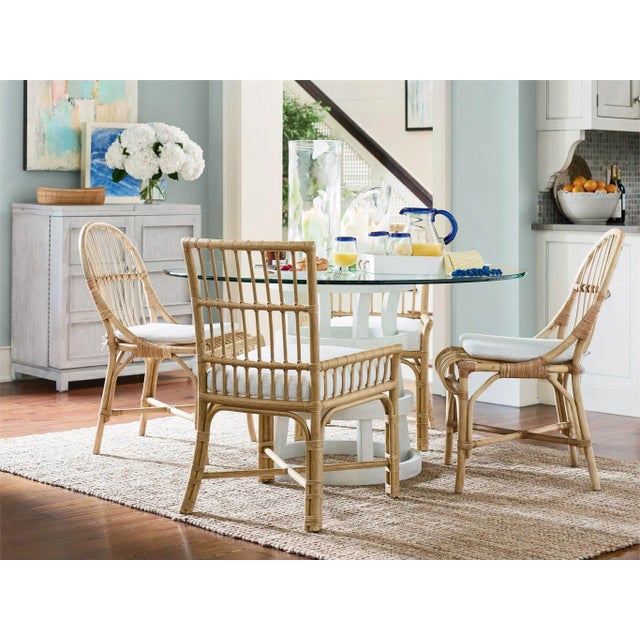 Shoreline Clearwater Low-Arm Chairs, Beige - Set of 2 For Sale - Image 4 of 6