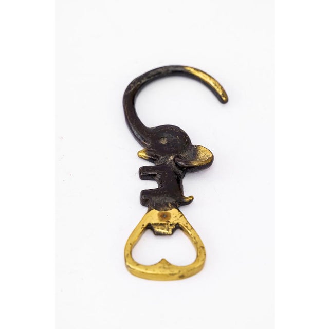 Elephant Bottle Opener by Walter Bosse for Herta Baller, Vienna, 1950s For Sale - Image 6 of 7