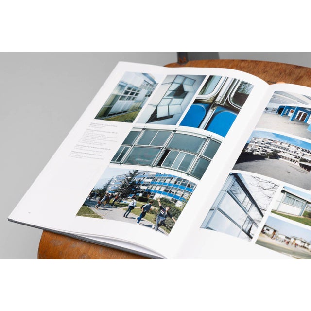 White Facade Element in Enemal by Jean Prouvé, France, 1965 For Sale - Image 15 of 18