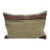 Turkish Hemp Pillow Cushion Natural Beige Fuchsia Pillow Cushion Cover 16" x 24" For Sale