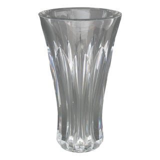 Baccarat Crystal "Brigitte" Vase, 1970s For Sale