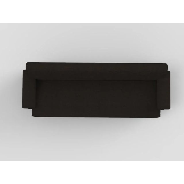 Modern Paloma Sofa in Famiglia 53 Fabric and Black Oak by Collector For Sale - Image 4 of 6