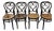 Vintage Set of 4 Bentwood Café Chairs - Model No. 4 by Sautto & Liberale Naples For Sale