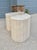A Pair of Italian Modern ‘Quotation’ Travertine Coffee Tables For Sale - Image 4 of 12
