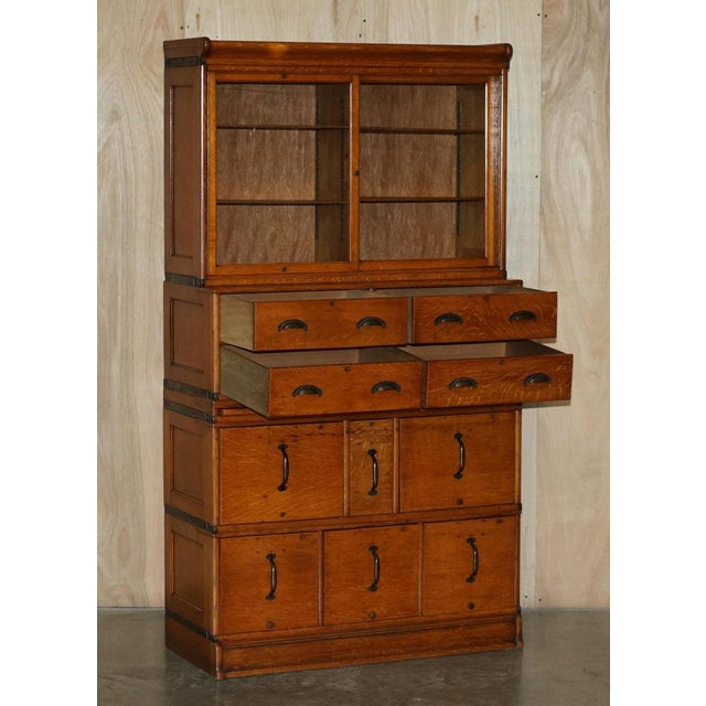 Haberdashery Filing Bookcase from Globe Wernicke For Sale - Image 11 of 18