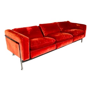 Robert Haussmann for De Sede Three Seat Sofa, Switzerland, 1954 For Sale
