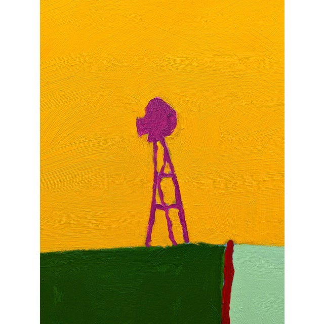 Jacob Spacek “American Rural, Trinity” Contemporary Colorful Pastoral Landscape Painting, 2025 For Sale - Image 9 of 12