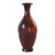 Vintage Oxblood Red Asian Style Vase For Sale