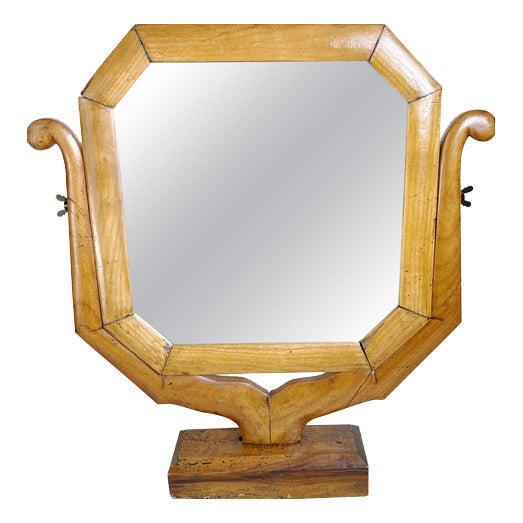 Wooden Mirror, France, 1950 For Sale