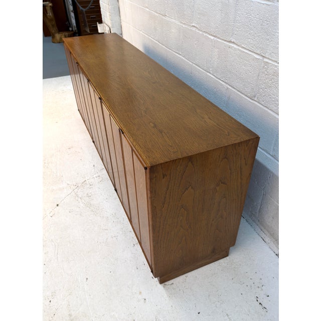 Wood Mid-Century Modern Walnut Credenza For Sale - Image 7 of 16