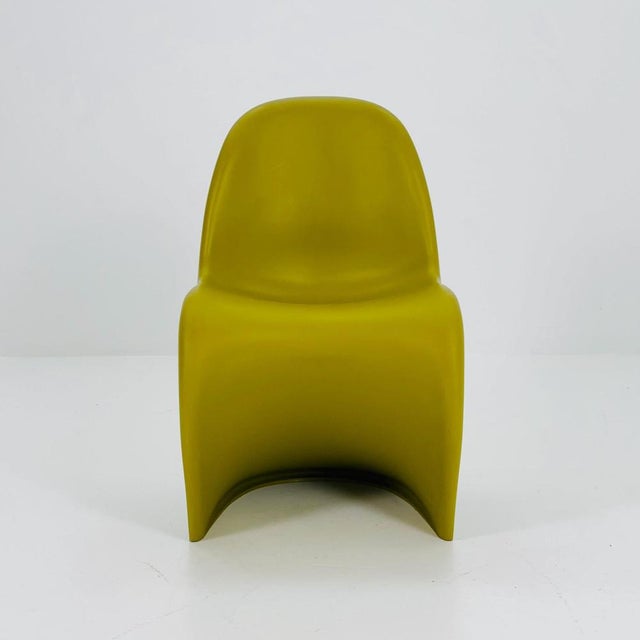 Chair in Mustard by Verner Panton for Vitra, 2012 For Sale - Image 3 of 11