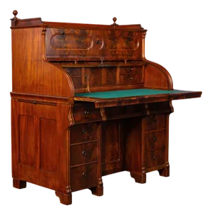 Vintage Mahogany Secretary, 1870s