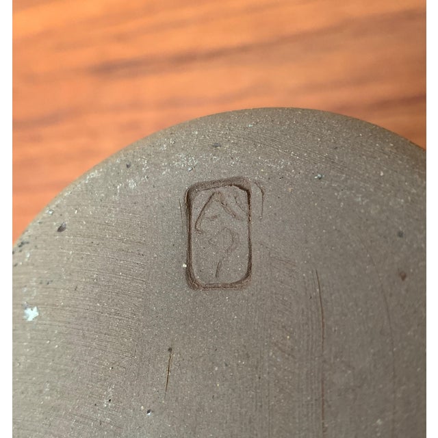 Vintage German Studio Pottery Vase by Acki Jürgens, 1970s For Sale - Image 13 of 18