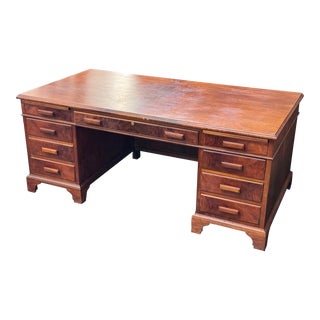 Mid Century Modern Executive Desk For Sale