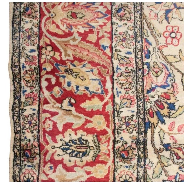 Traditional Early 20th Century Kirman Rug For Sale - Image 3 of 6