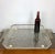 1970s Ice Effect Acrylic Glass & Metal Tray Centerpiece, Italy, 1970s For Sale - Image 5 of 7