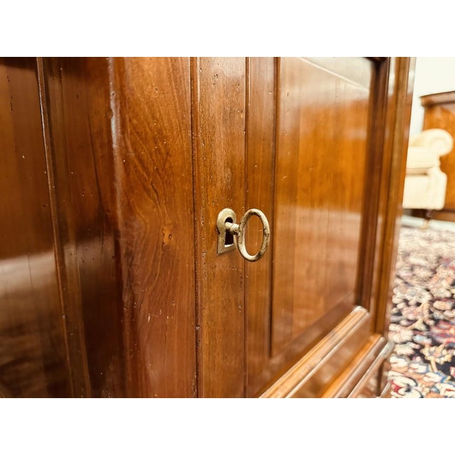 Italian Desk in Leather For Sale - Image 14 of 18