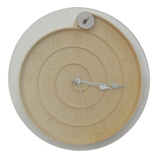 Nautilus Clock by Oscar Tusquets for Mobles 114, 1995 For Sale