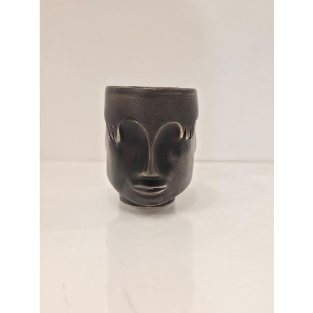 Contemporary Warrior 2 Sculptural Ristretto Cup by Tamara Barnoff For Sale - Image 3 of 8