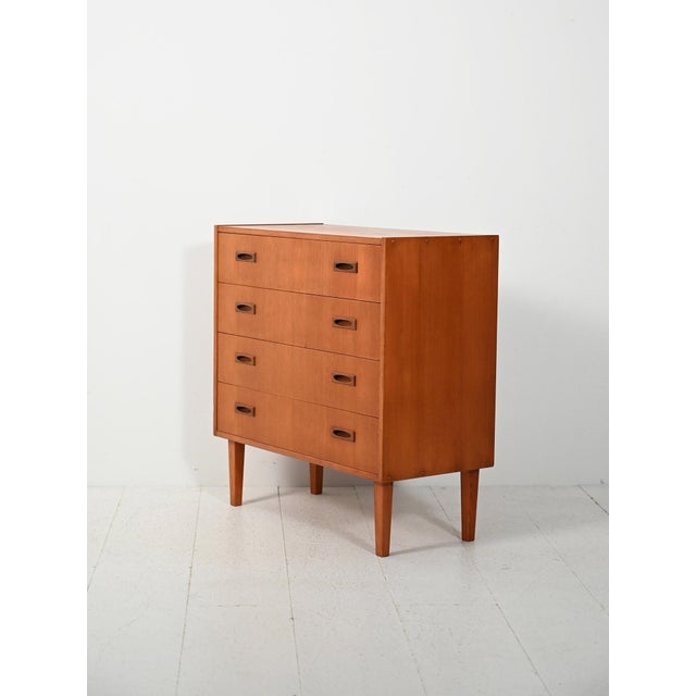 Scandinavian Teak Chest of Drawers, 1960s For Sale - Image 4 of 11