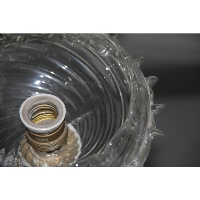 1940s Murano Glass Chandelier from Barovier & Toso, 1940s For Sale - Image 5 of 11