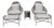 Traveler Outdoor Set in Rope from Roche Bobois, Set of 5 For Sale