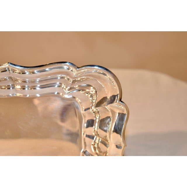 Metal Reed and Barton "Windsor" Open Vegetable Dish, Circa 1940 For Sale - Image 7 of 12