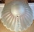 Vintage Art Deco Nautical Frosted Glass Ceiling Light Shade – Fluted 11.25” Coastal Flush Mount Globe For Sale - Image 9 of 11