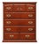 Wood Queen Anne Mahogany Highboy For Sale - Image 7 of 9