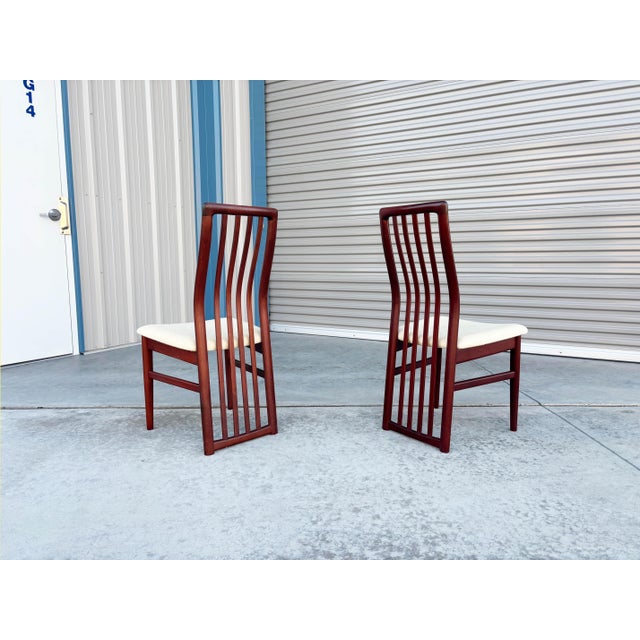 Wood 1960s Danish Modern Rosewood Dining Chairs by Skovby Møbelfabrik For Sale - Image 7 of 10