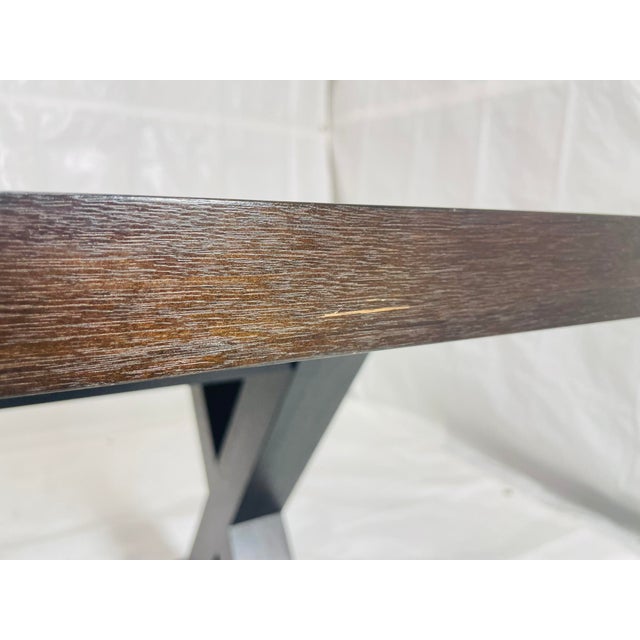 Christian Liaigre “Courier” Solid Oak Dining Table for Holly Hunt, Usa For Sale - Image 18 of 18