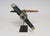 Handmade Folk Art mounted airplane weathervane/whirligig with a functional, spinning propeller (ca. Early-20th Century,...