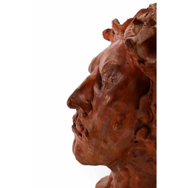 Painted terracotta sculpture realized by sirio pellegrini in 1960s. Good condition. Sirio pellegrini, born in rome on...