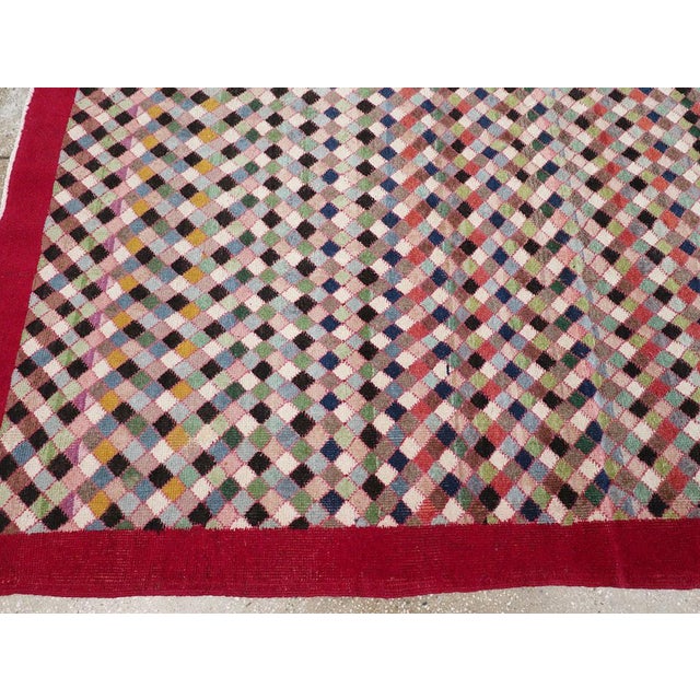 Textile Galerie Shabab Collection Mid-20th Century Turkish Anatolian Room Size Carpet For Sale - Image 7 of 10