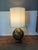 Green Mid-Century Extra Large Avocado Weave Lamp For Sale - Image 8 of 12