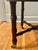 Brass Vintage Custom Mahogany Cocktail Table With Attached Brass Faux Bamboo Gallery Tray Top For Sale - Image 8 of 12
