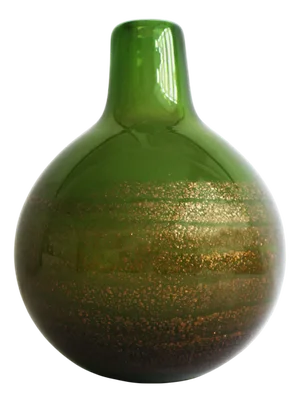 Vintage Glass Vase by Frantisek Vizner for Skrdlovice Glassworks, 1970s