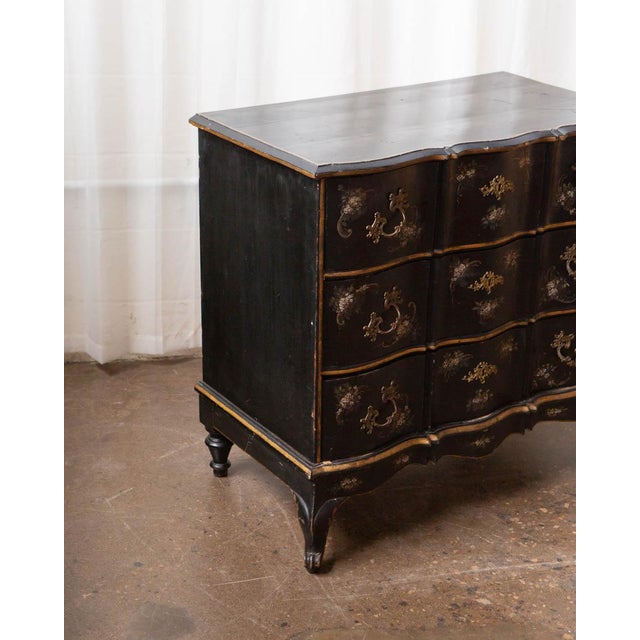 Antique Scandinavian Painted Pine Chest, Early 20th Century For Sale In Columbus - Image 6 of 12