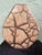 Contemporary Vintage Haeger American Art Pottery Sculptural Stone-Effect Ceramic Floor Vase, 11.125”h For Sale - Image 3 of 9
