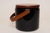 1970s Mid Century Modern Black Vinyl and Teak Insulated Ice Bucket by Georges Briard For Sale - Image 5 of 18