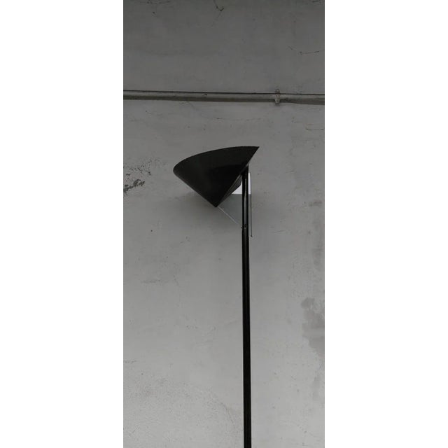 Black Floor Lamp from Antonangeli, 1980s For Sale - Image 3 of 18