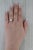 2010s Veraggio 1.47ctw Diamond Halo Engagement Ring W/ Box Gia 18k White Gold Filigree, Size 7.5 For Sale - Image 5 of 8