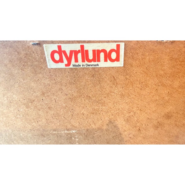 Wood 1970s Dyrlund Danish Modern Rosewood Wall Mirror, Made in Denmark For Sale - Image 7 of 7