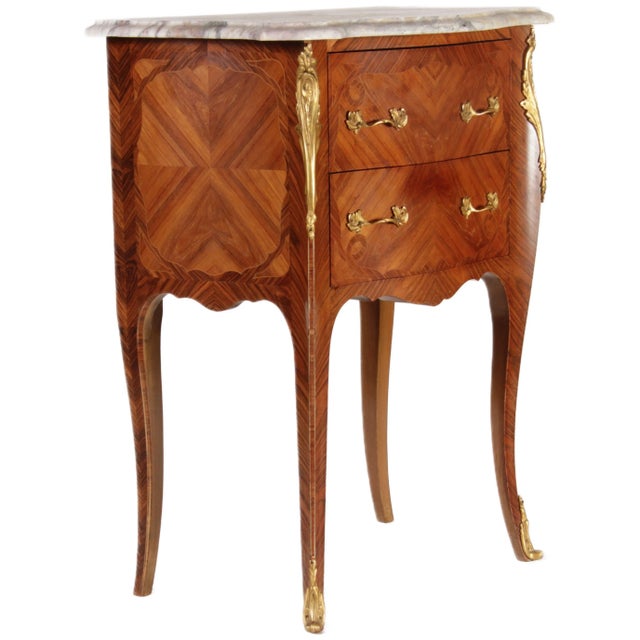 Antique Small Rococo Chest of Drawers, 1940, in Good conditions. Designed 1890 to 1919