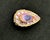 French Talosel Brooch with Glass Inlay by Line Vautrin Branded For Sale - Image 9 of 12