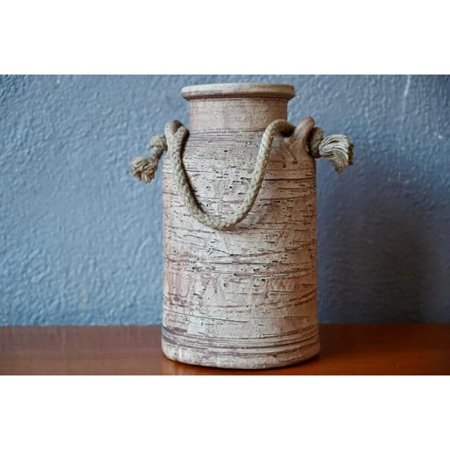 Brutalist Terracotta Pot, 1970s For Sale - Image 10 of 10
