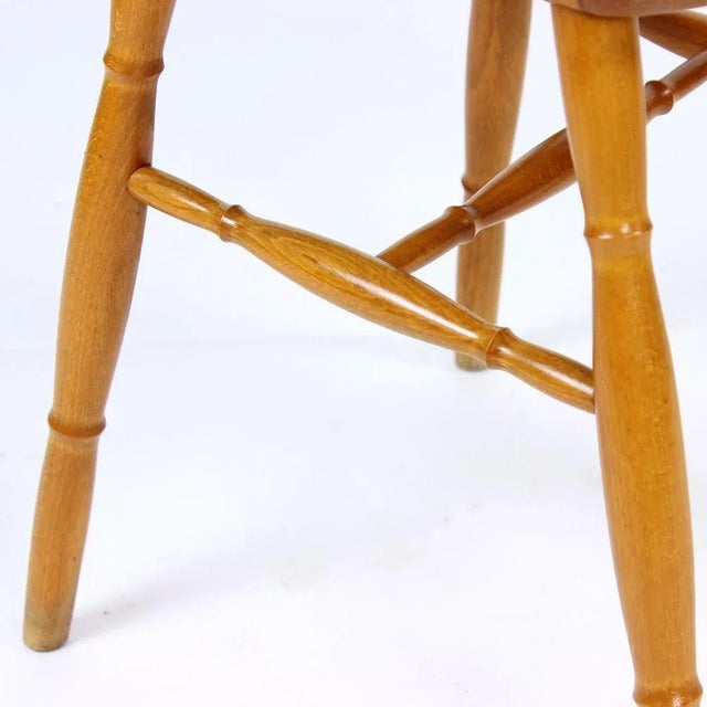 Mid-Century Modern Oak Dining Chairs, 1960s, Set of 4 For Sale - Image 3 of 15
